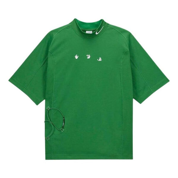 

Футболка off white mc Nike, зеленый