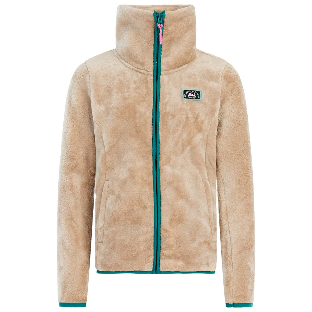 

Флис Protest Joanne full zip, бежевый