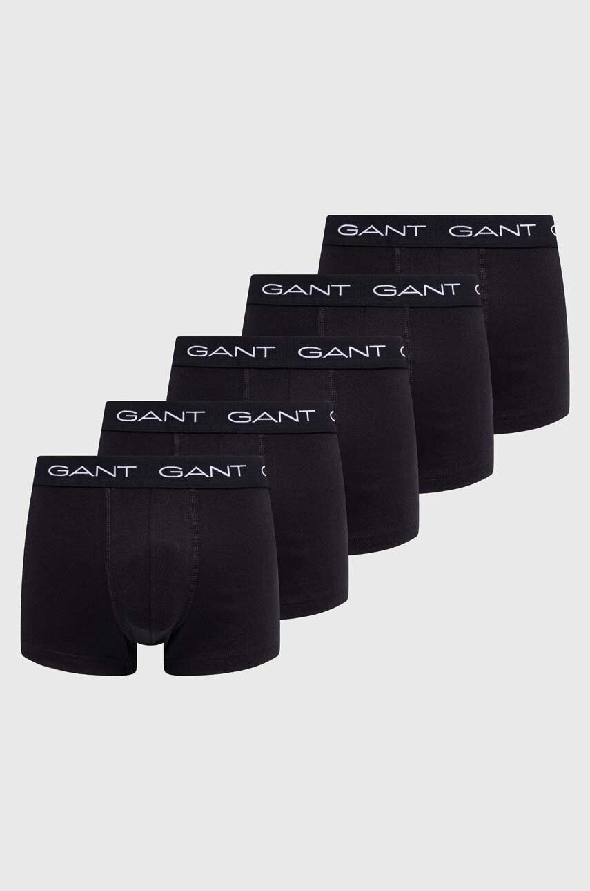 

5 пачек боксеров Gant, черный