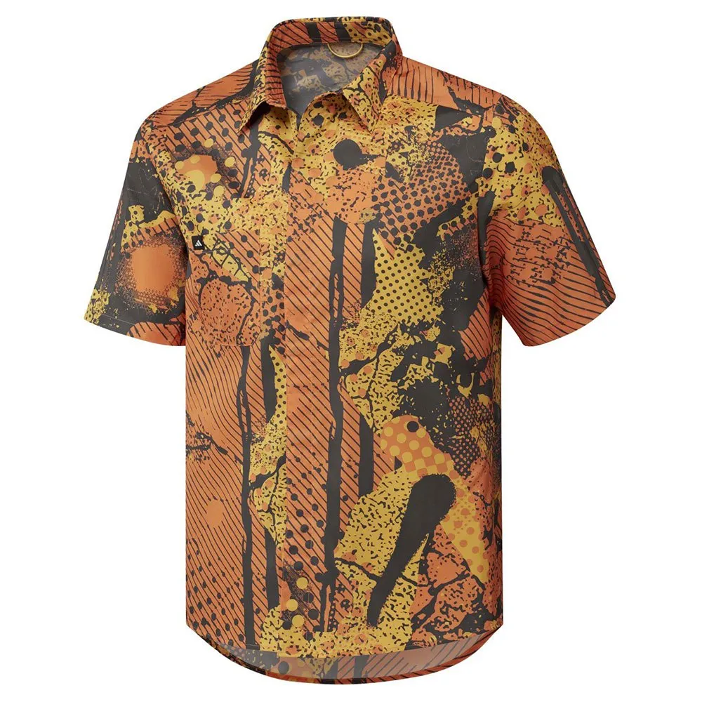 

Рубашка с коротким рукавом adidas Ts Tch Kc, коричневый