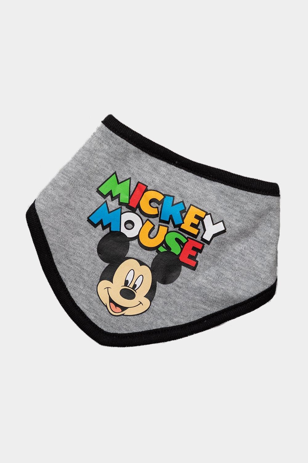 Костюм из трех предметов с Микки Маусом «Good Times» Disney Baby, серый — фото 2