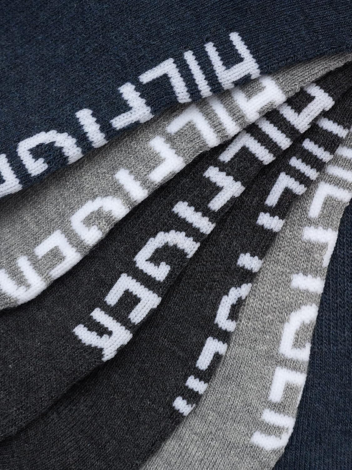 Мужские спортивные носки Tommy Hilfiger - носки Cushion, непромокаемые (12 шт.), Blue Assorted — фото 4