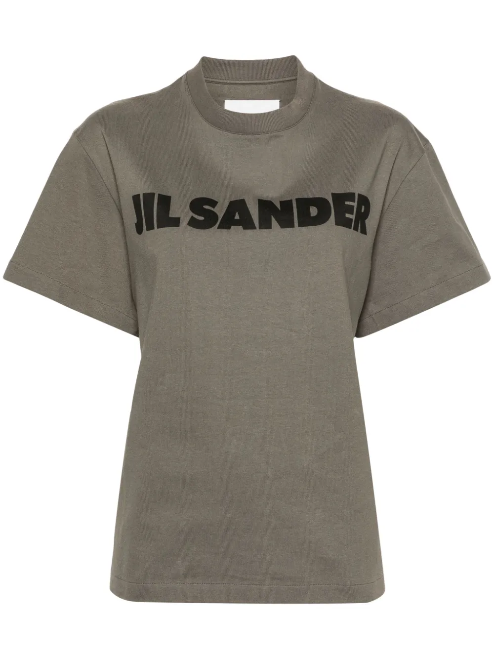 

Футболка с логотипом JIL SANDER, зеленый