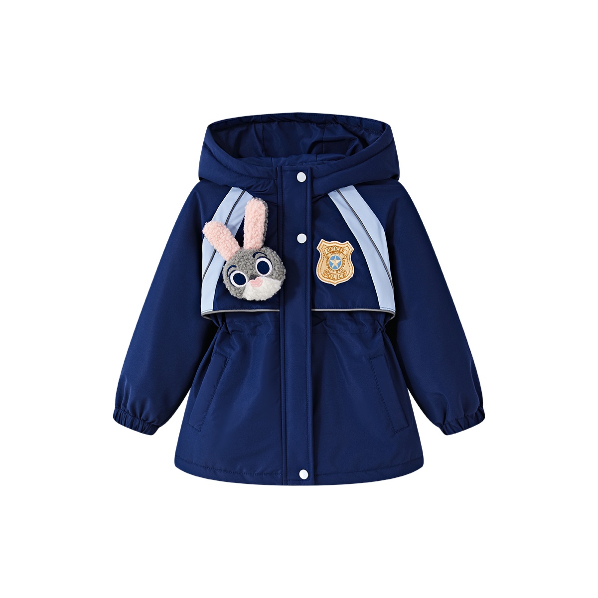 Куртка для детей 3-7 лет Disney, красный new year style — фото 3