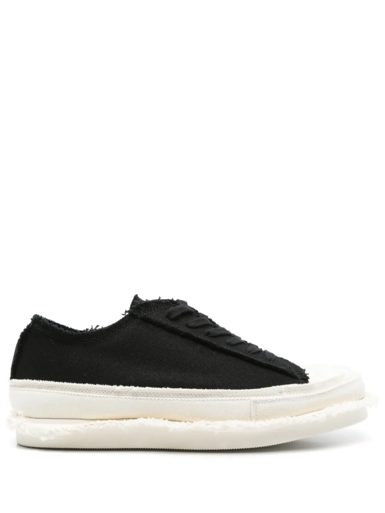 

Yohji Yamamoto кроссовки с бахромой, черный