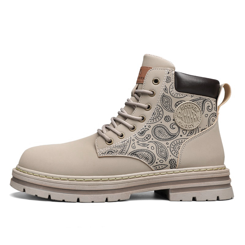 

Мужские ботинки Cahhrrn X Martin Boot Men Beige Troadlop