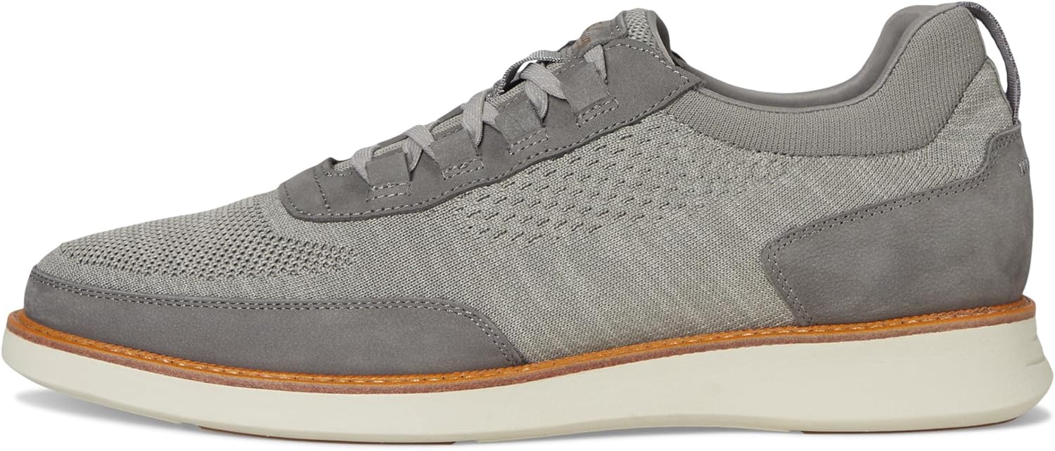 Мужские слипоны Florsheim Launch Knit с эластичной шнуровкой, серый — фото 4