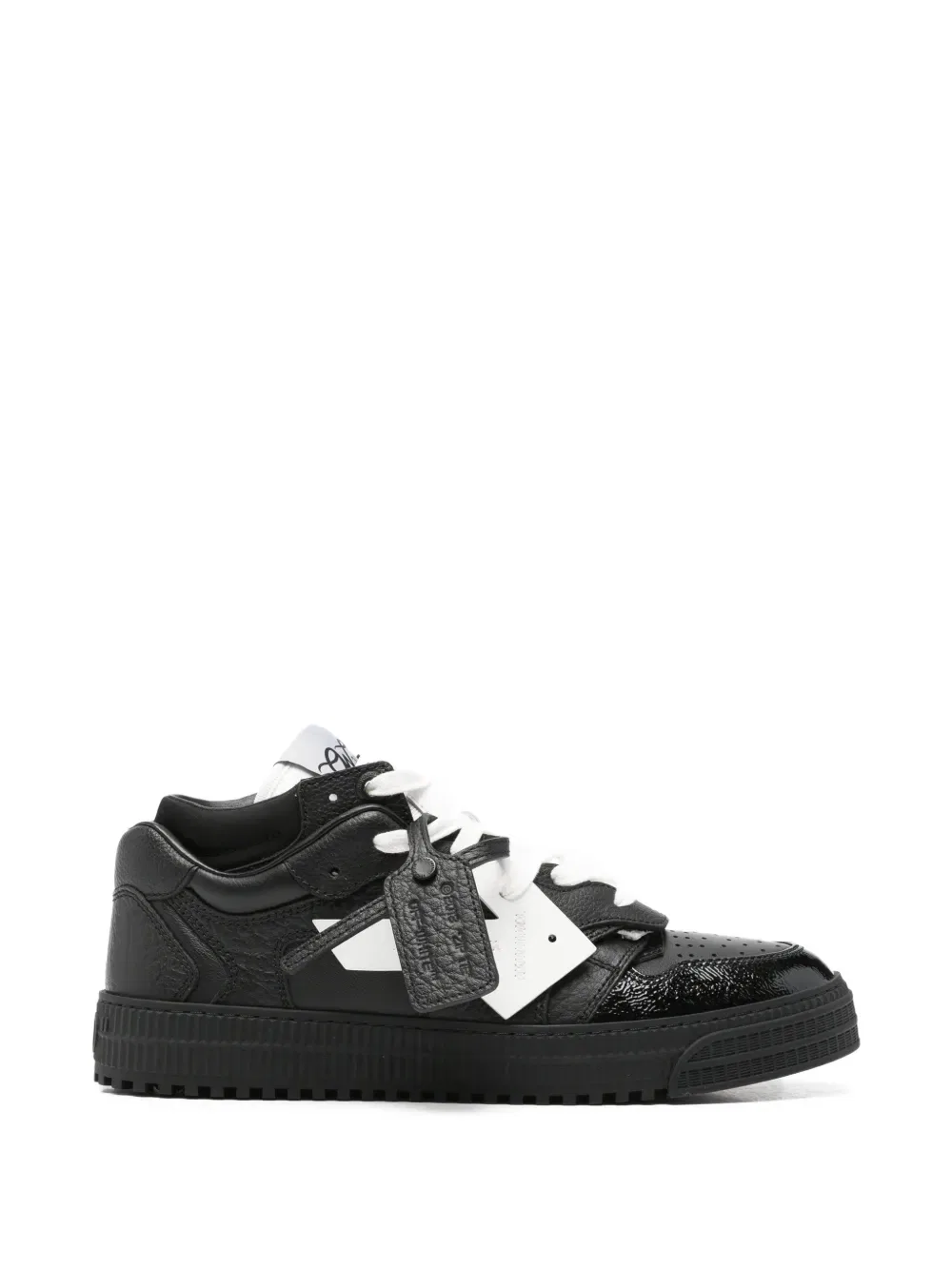 Кроссовки с нашивкой в виде стрелы Off-White, черный