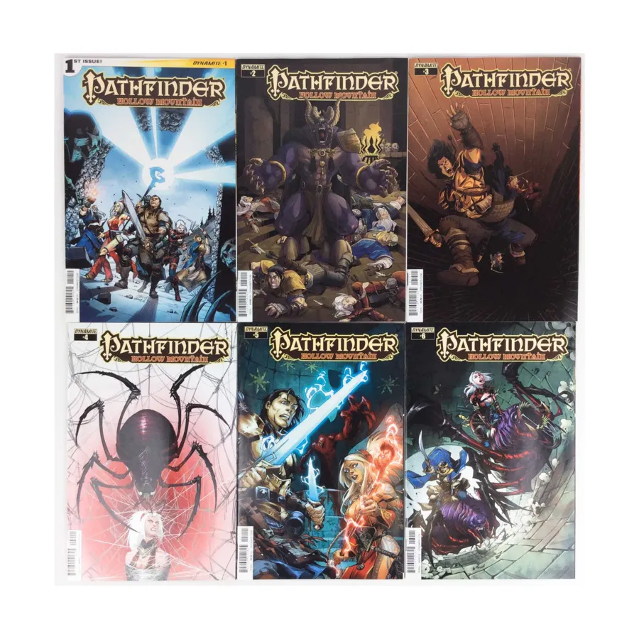

Pathfinder Hollow Mountain, полная серия № 1–6 (обложка Гомеса), Pathfinder Hollow Mountain Comics