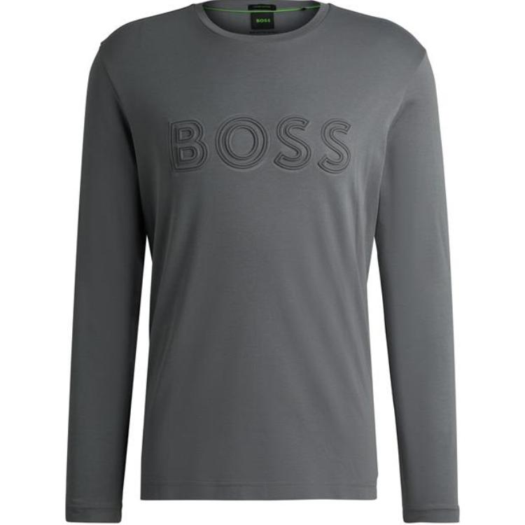 

Футболка мужская серая HUGO BOSS, серый