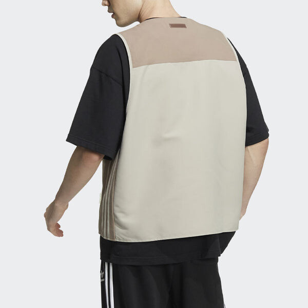 Жилеты оригинальные спортивный жилет Adidas, белый — фото 3