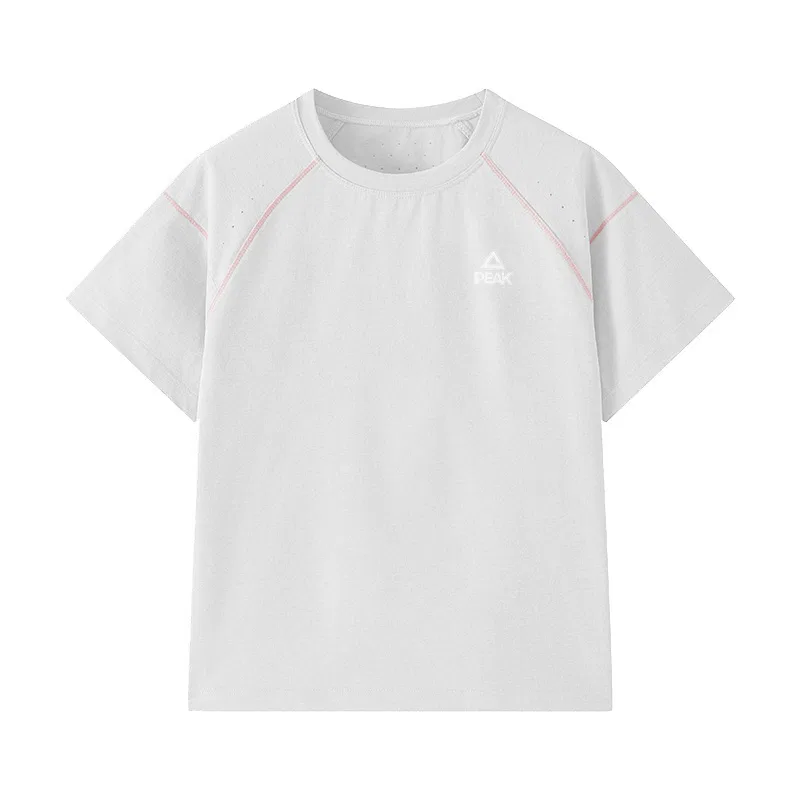 Футболка детская с круглым вырезом PEAK Milkshake White Pink