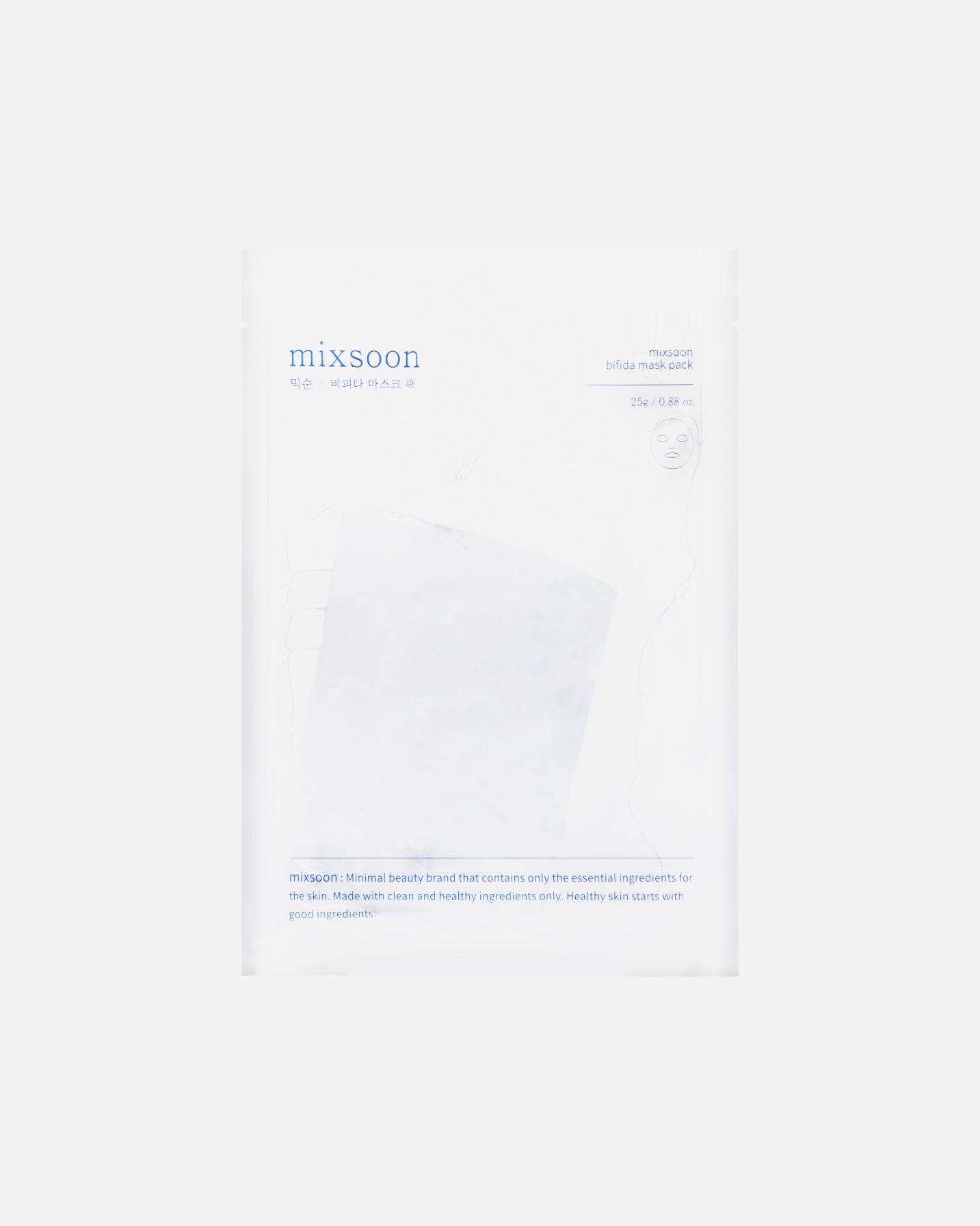 

Тканевая маска для лица Mixsoon, 1 x 5 шт