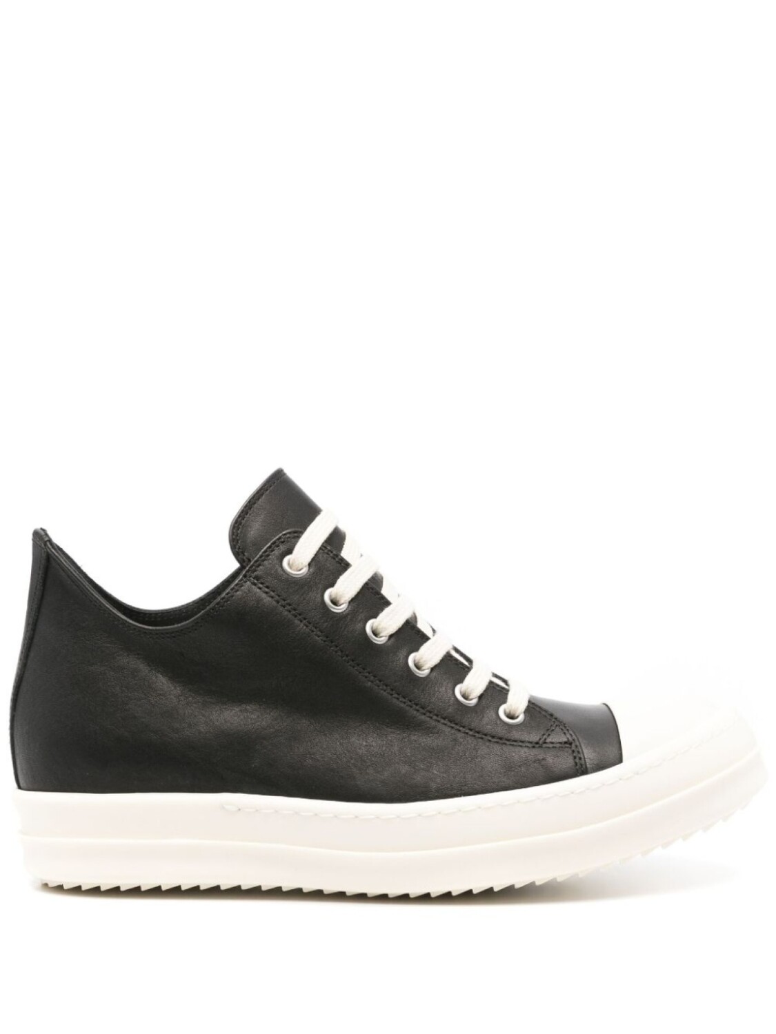 

Rick Owens низкие кожаные кеды, черный