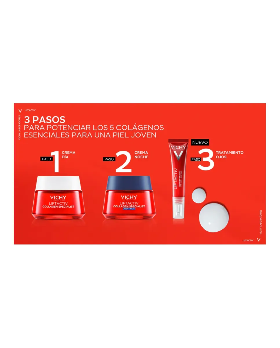 Антивозрастной крем Liftactiv Collagen Specialist для ухода за кожей вокруг глаз 15 мл Vichy — фото 3