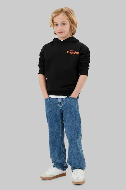 Худи Calvin Klein Jeans, черный — фото 4