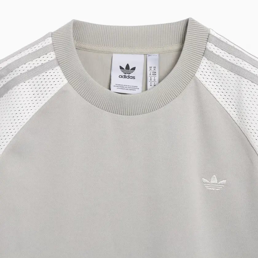 Adidas Originals Футболка Cali Tee мужская светло-бежевая — фото 4
