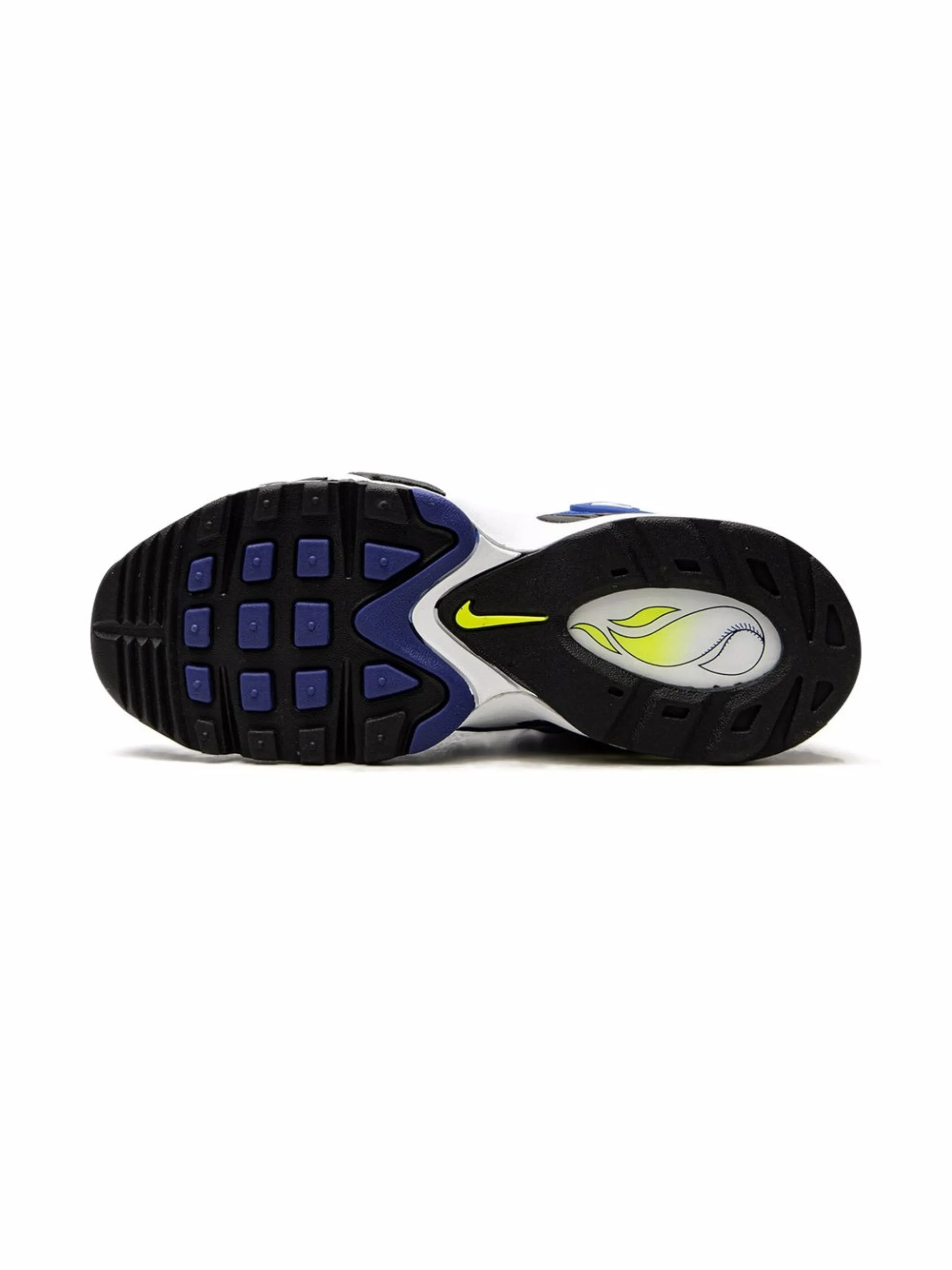 Кроссовки Air Griffey Max 1 Varsity Royal / Volt Nike Kids, синий — фото 4