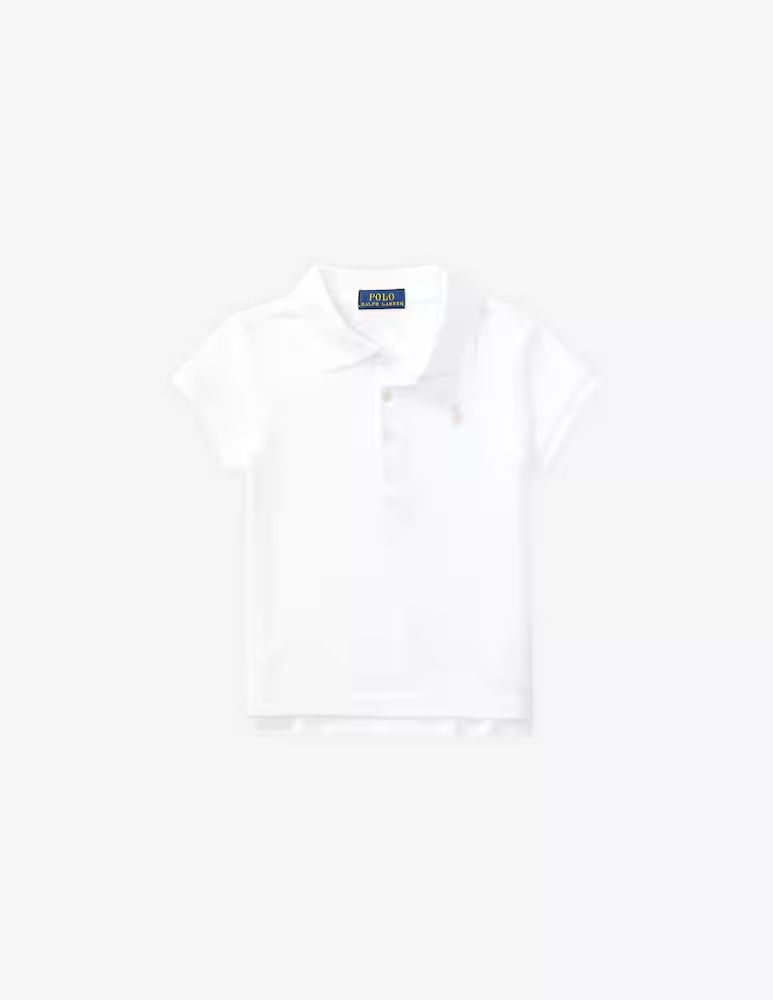 

Хлопковое поло Polo Ralph Lauren, белый