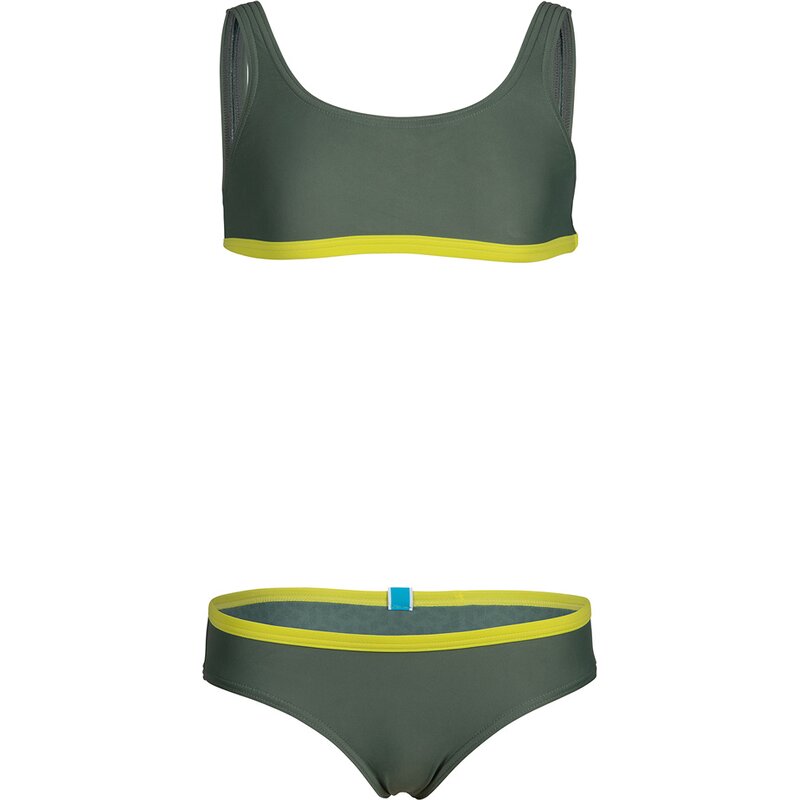 

Купальник для девочек, базовый комплект бикини-бралетт Arena, зеленый