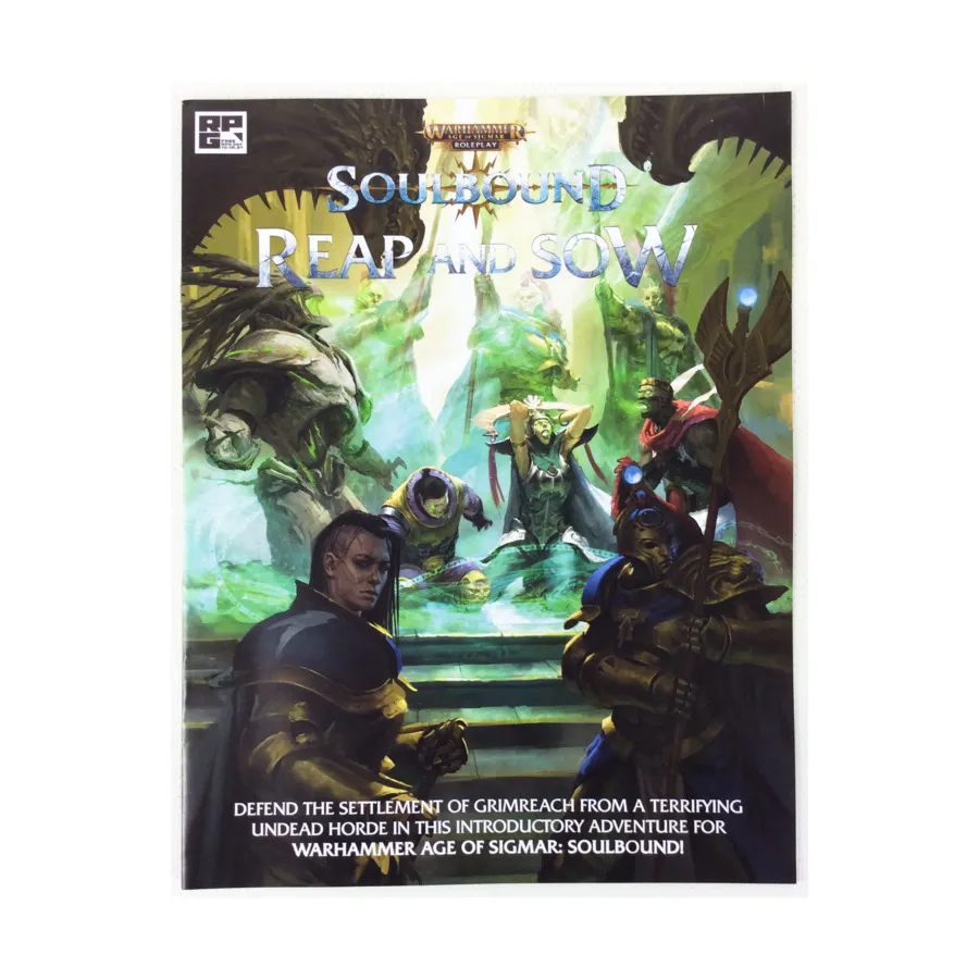 

Soulbound - Reap and Sow (Free RPG Day 2021), Warhammer Fantasy RPG 4th Edition (Cubicle Seven), мягкая обложка