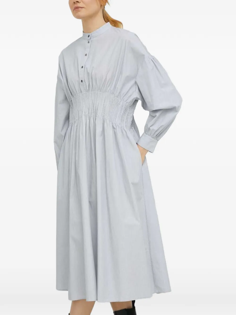 

Платье миди в полоску Herskind, синий