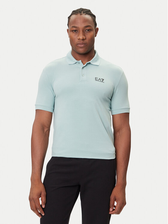 

Поло regular fit 8NPF14 PJVQZ U9066 Ea7 Emporio Armani, синий