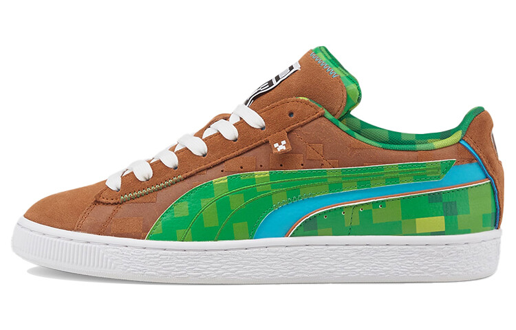 Кроссовки PUMA Minecraft X Suede 'Grass Block'