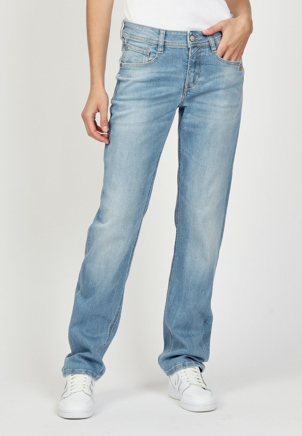 

Джинсы прямого кроя STRAIGHT FIT 94AMELIE Gang, цвет Real Light Wash