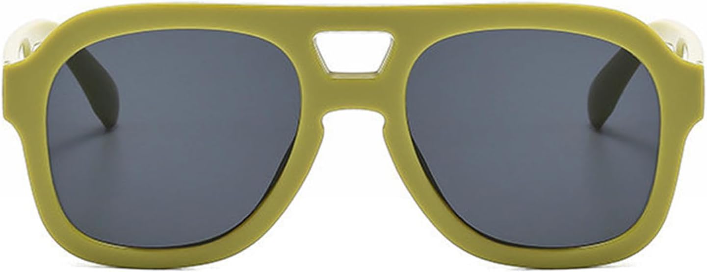 

Willochra — большие солнцезащитные очки-пилот для женщин и мужчин, модные, черные, в стиле панк, роскошные, с градиентным затемнением, защита от УФ-излучения UV400, C2