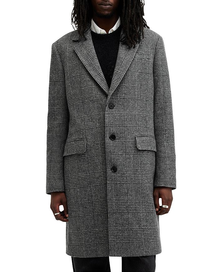 

Пальто Уитлок ALLSAINTS, серый