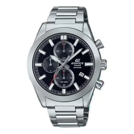 

Часы digital-analog 'silver black' Casio, серебряный