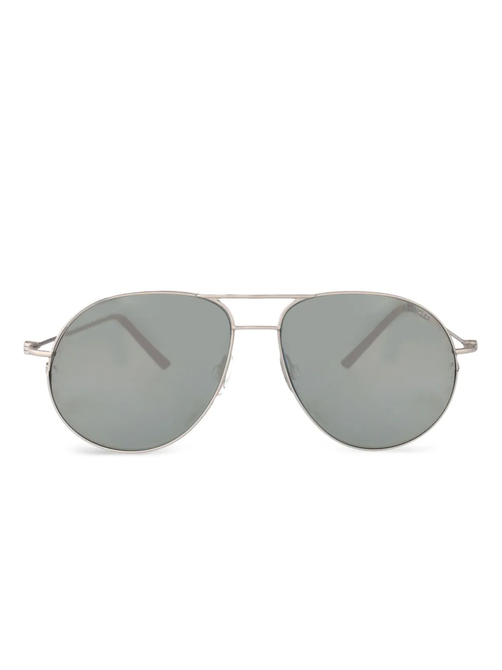 

Солнцезащитные очки Flyze для пилотов Moncler Eyewear, серебяный