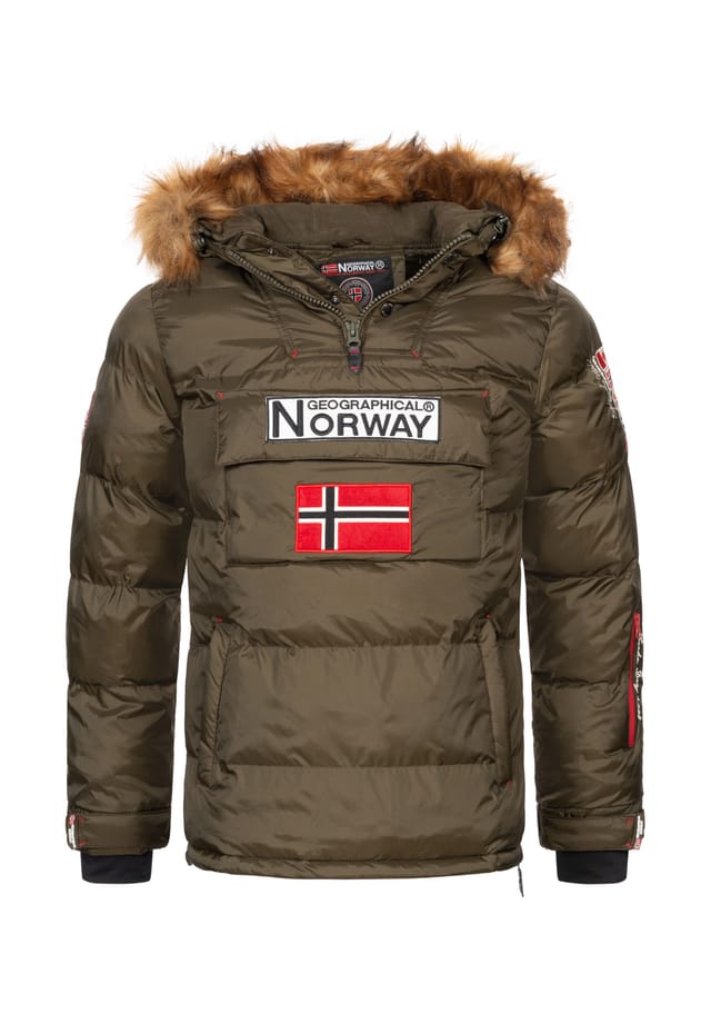 

Ветровка зимняя куртка Geographical Norway, хаки