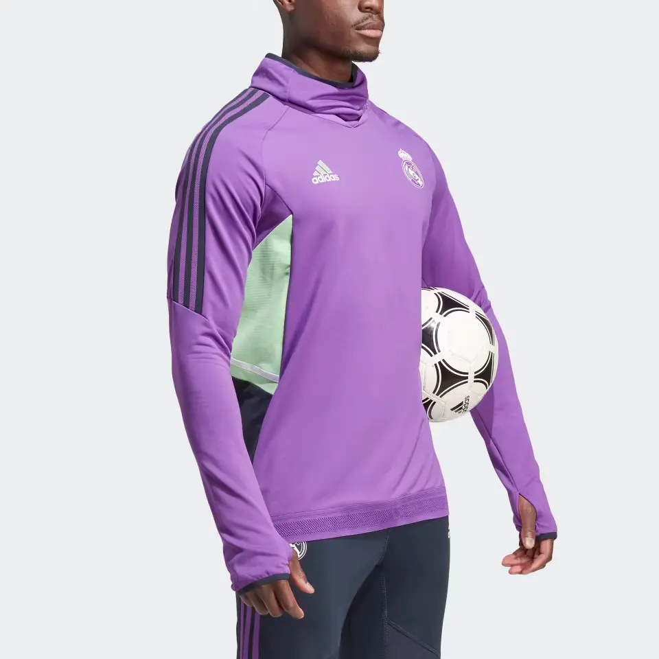 Adidas Футболка для тренировок Real Madrid Pro унисекс purple — фото 4