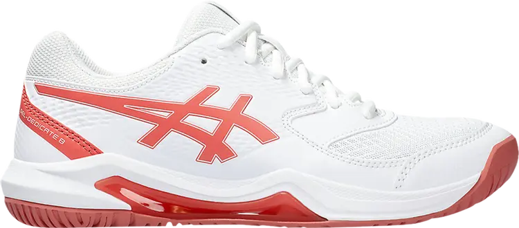 Кроссовки Wmns Gel Dedicate 8 'White Light Garnet', белый