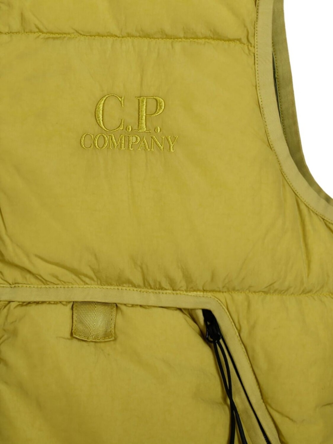Детский утепленный жилет CP Company C.P. Company Kids, желтый — фото 4