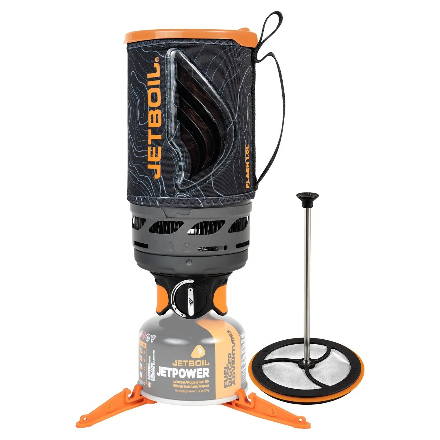 

Система для кипячения Flash Java 1.0 л Jetboil, Carbon Topo