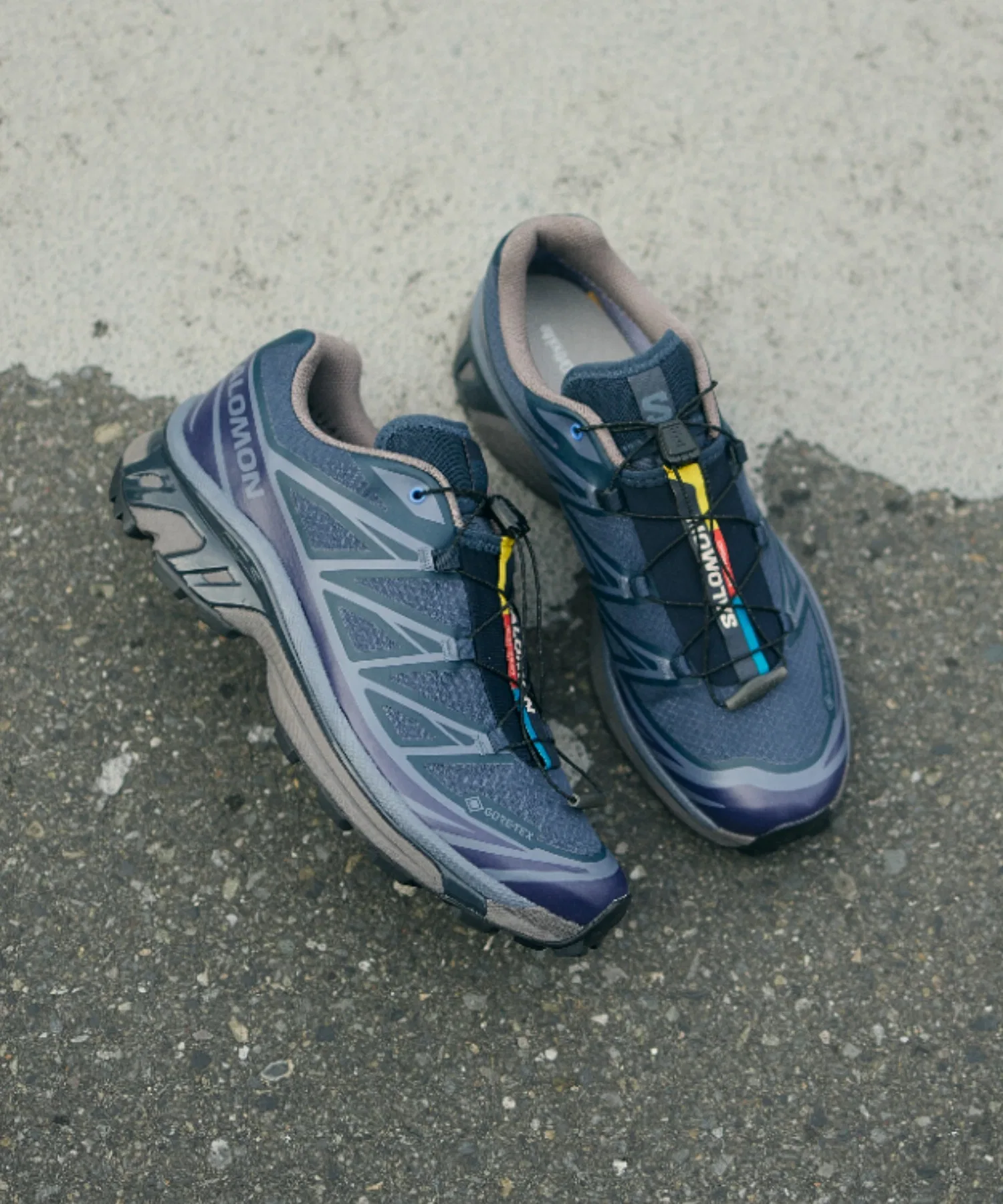 Унисекс кроссовки SALOMON XT-6 GORE-TEX синие — фото 3