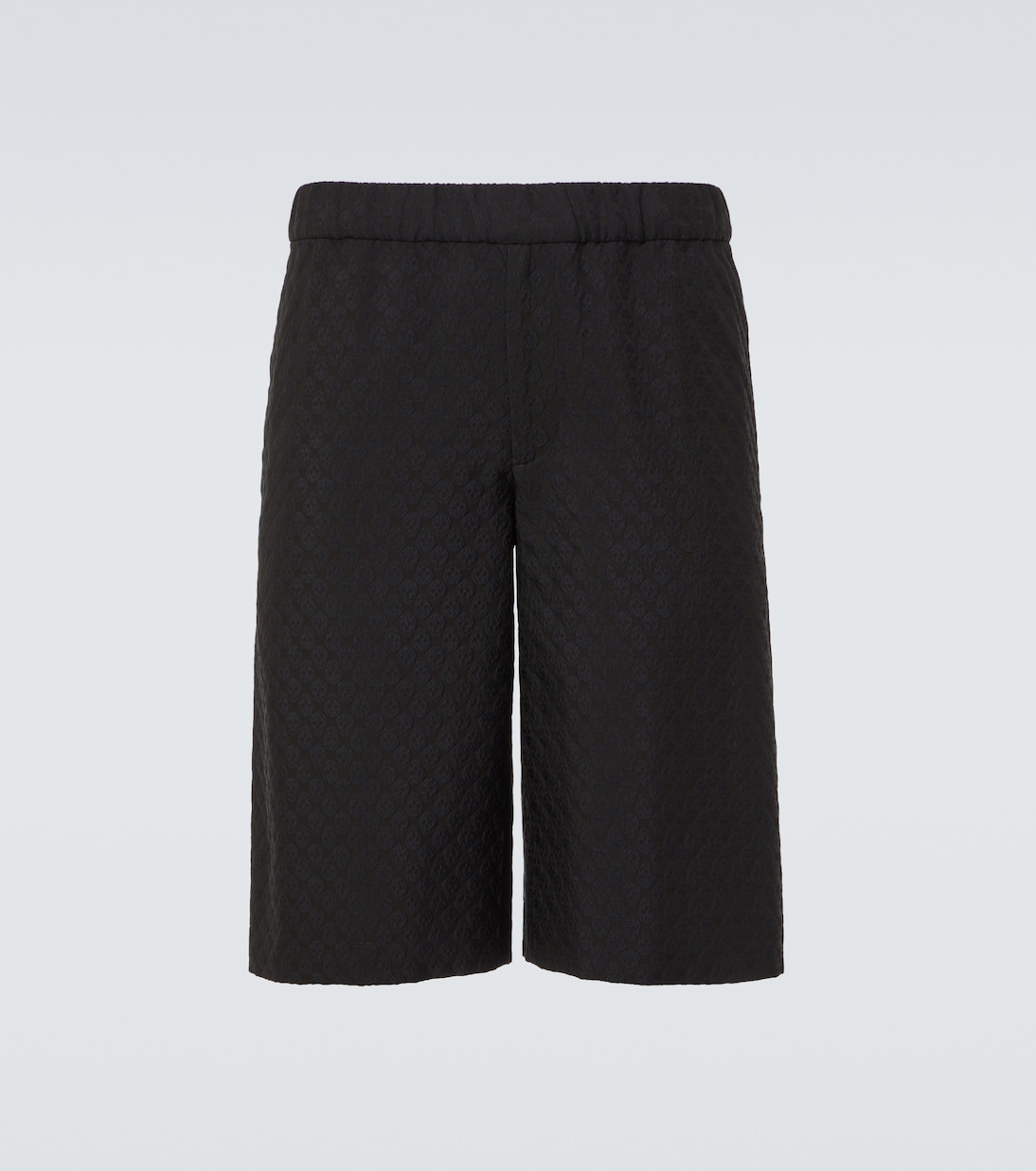 

Бермуды с черепом McQueen, Black-Black
