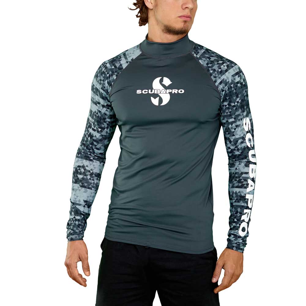 

Футболка с длинным рукавом Scubapro UPF 50 Rash Guard, серый