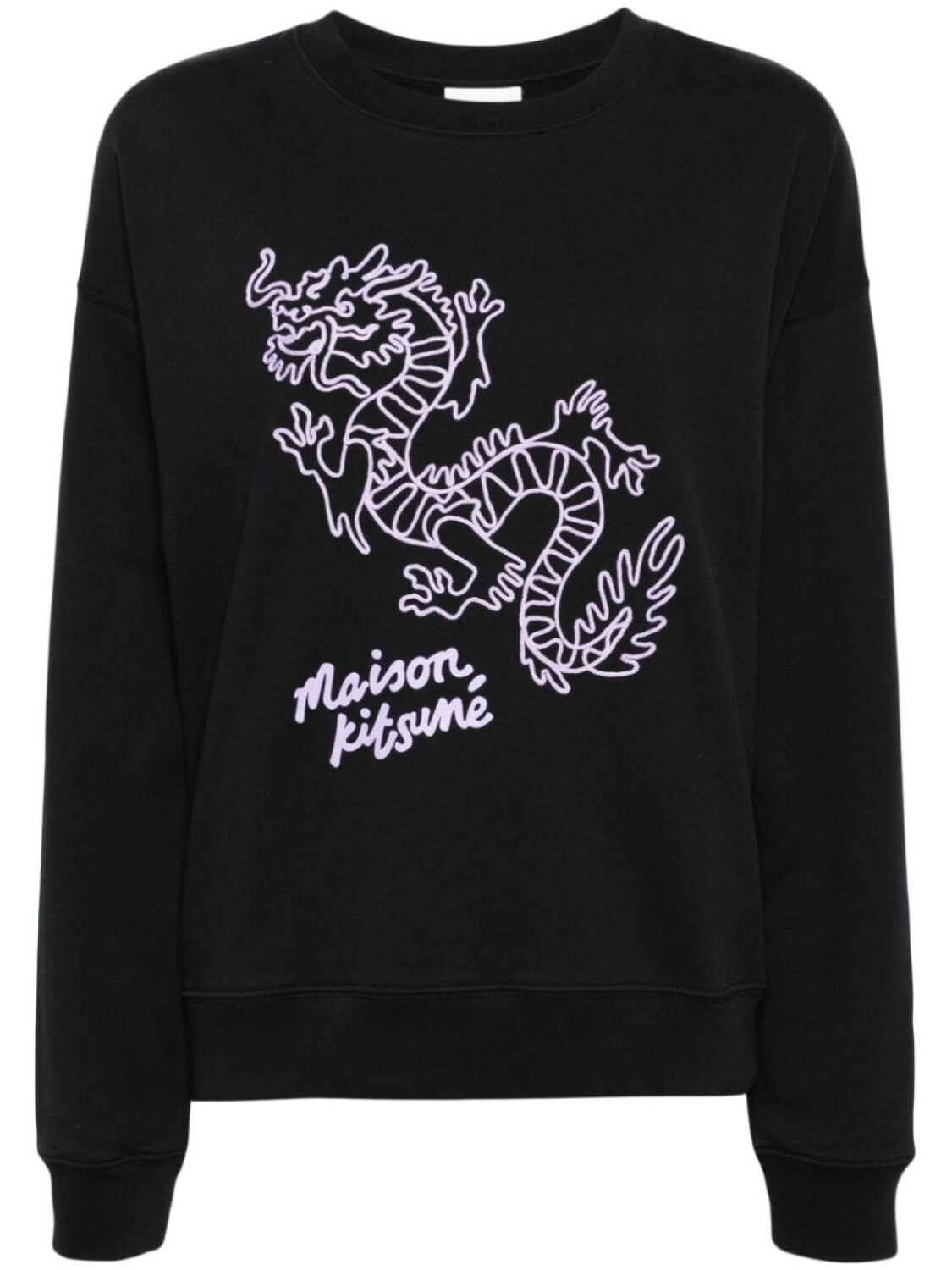 

Maison Kitsuné толстовка Chinese Dragon, черный