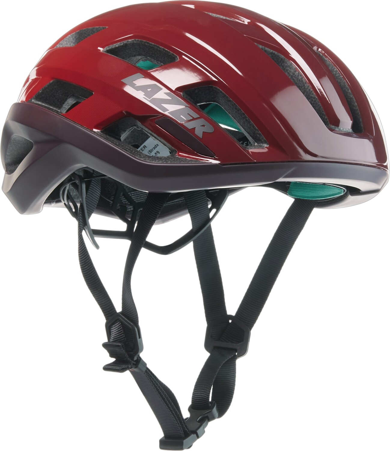 

Велосипедный шлем Strada KinetiCore Lazer, красный