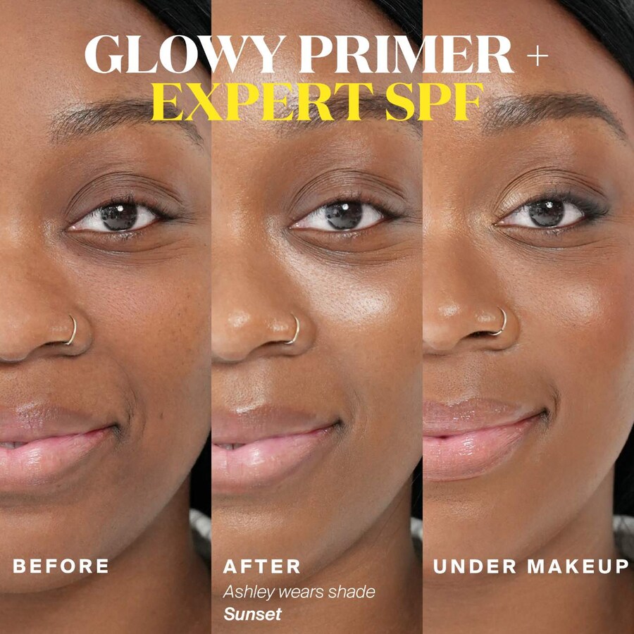 Солнцезащитный крем Glowscreen SPF 40 с гиалуроновой кислотой и ниацинамидом Supergoop!, 1.7 oz Sunset /50 mL - deep bronze — фото 4