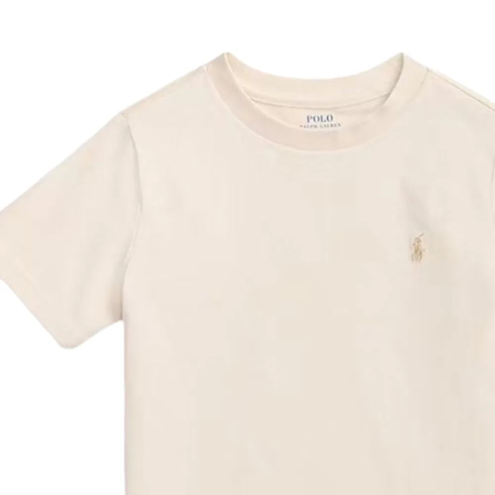 Футболка Classic Version Kids' Polo Ralph Lauren, Beige — фото 3