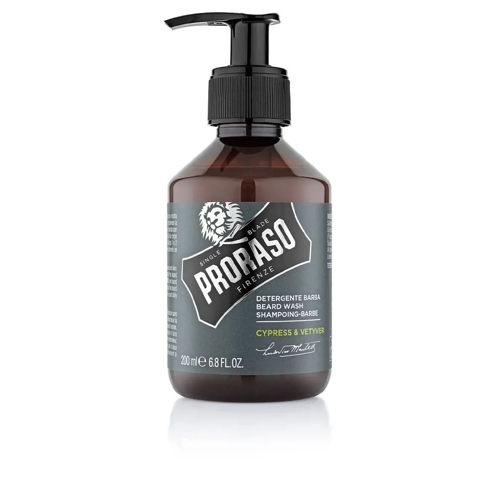 

Шампунь Cypress & vetyver champú para barba Proraso, 200 мл.