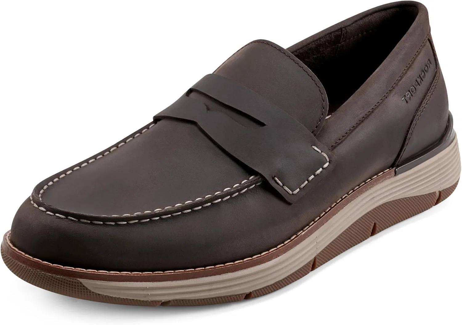 Мужские лоферы Rockport Liam Penny, темно-коричневый