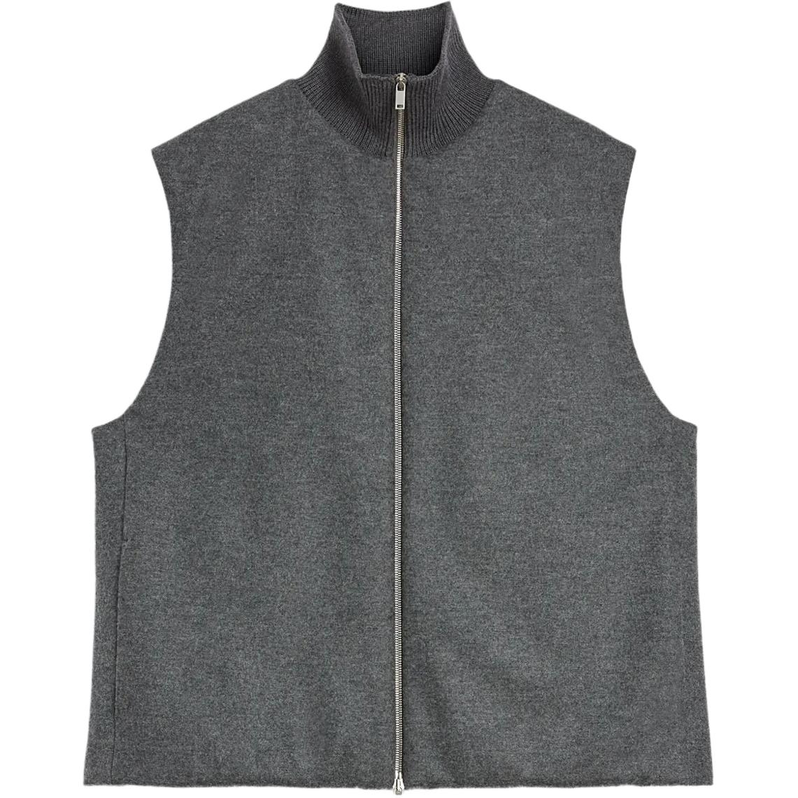

JIL SANDER Шерстяной жилет, Medium Gray