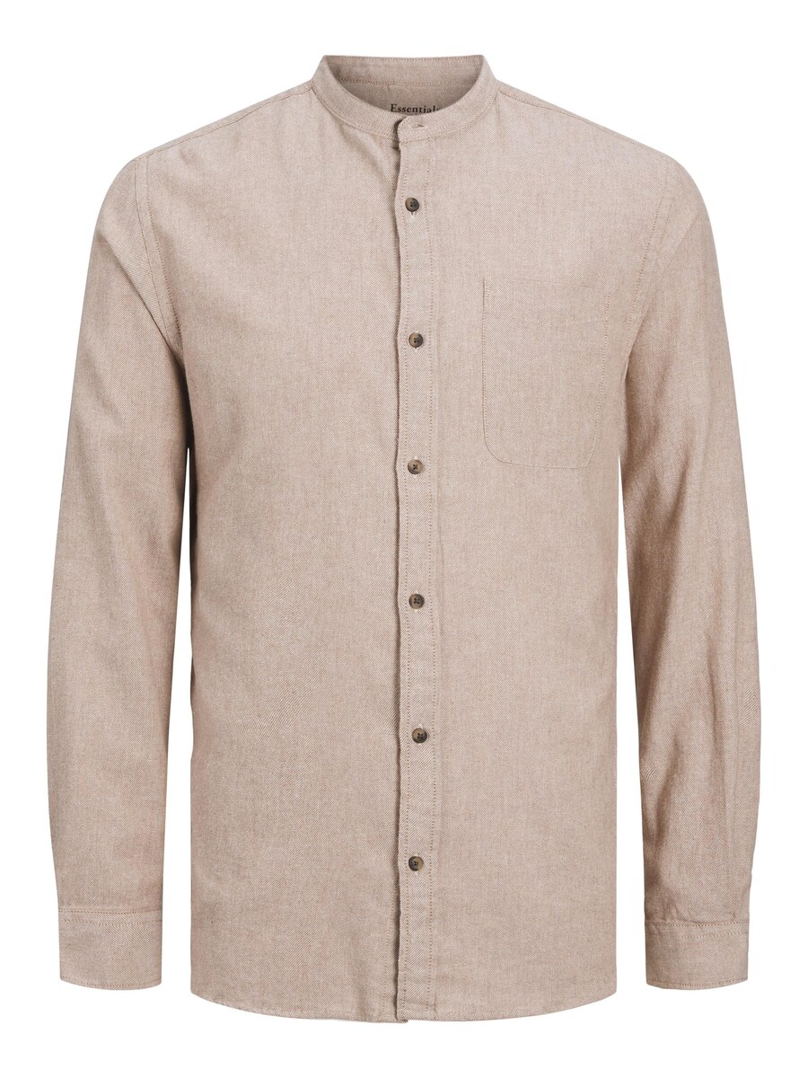 

Рубашка на пуговицах классического кроя JACK & JONES JACK & JONES JJEBand, mottled beige