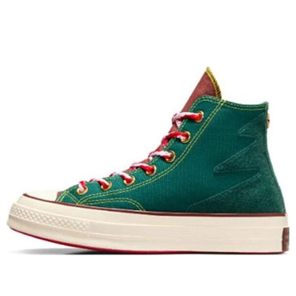 

Кроссовки chuck 70 high 'christmas tree' Converse, зеленый